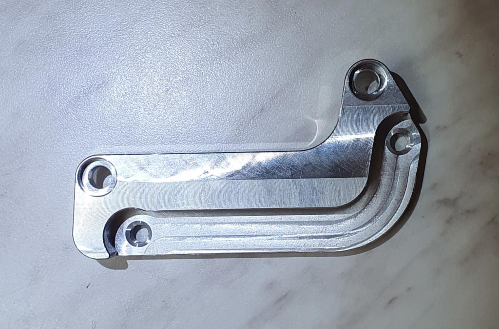 WR250r -> WR250x front brake caliper adapter