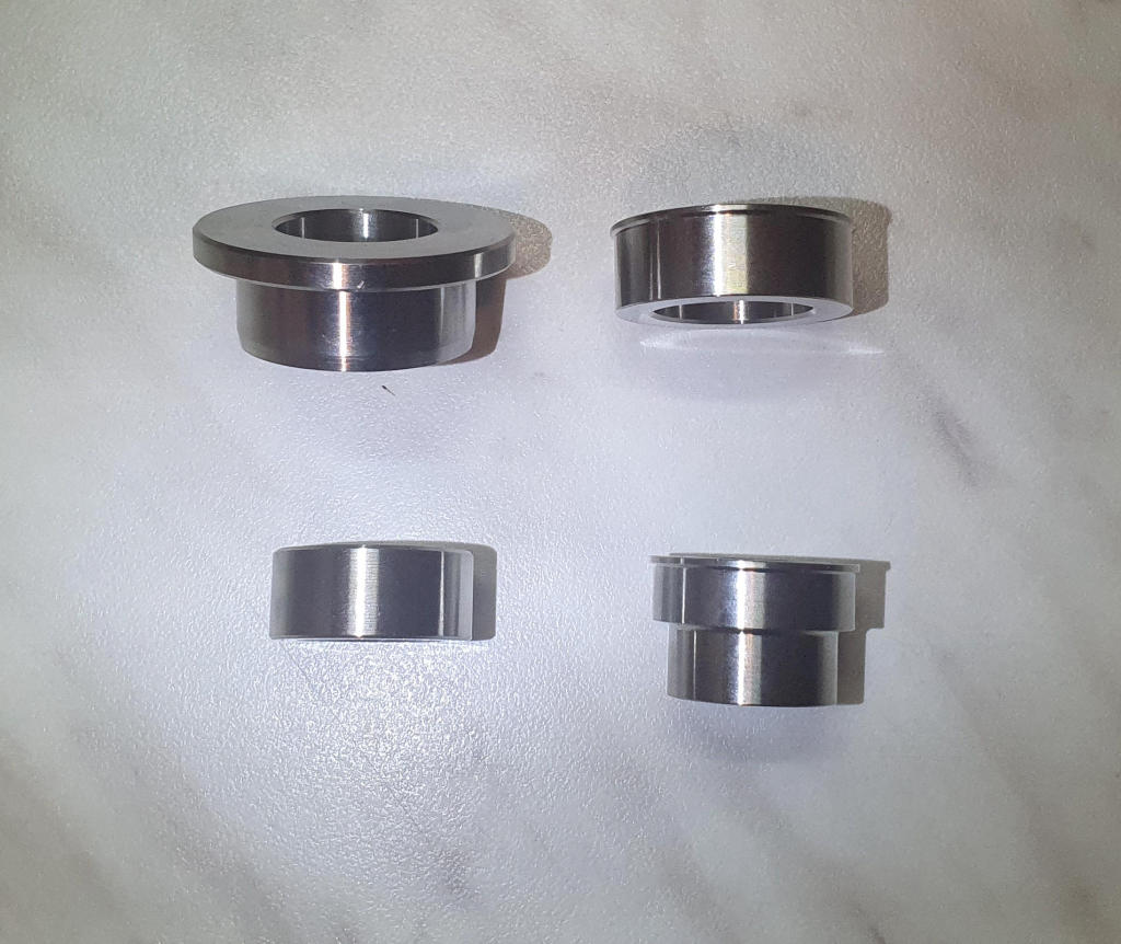 BMW F700 GS stainless steel wheel spacers