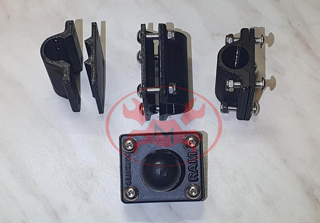 GPS Mount Plate AMPS for 2013-17 BMW F800GSA Adventure