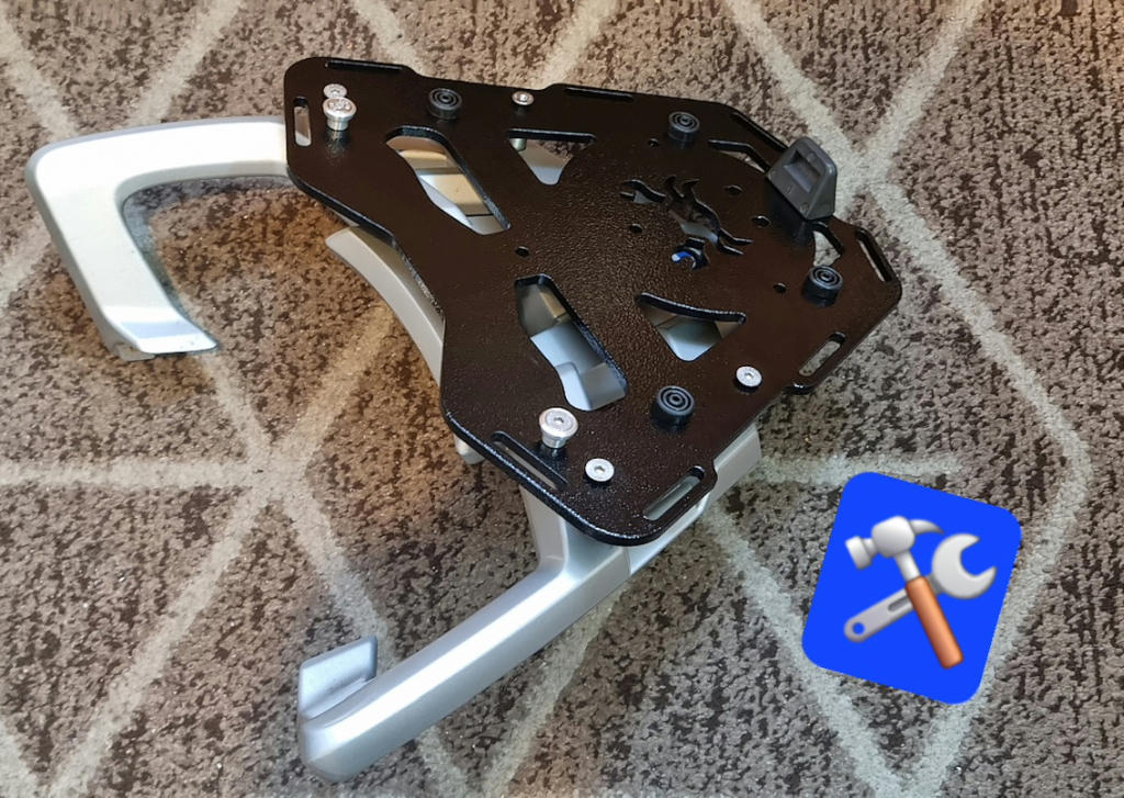 2008-2012 BMW R1200GS K25 Mitrax rear rack