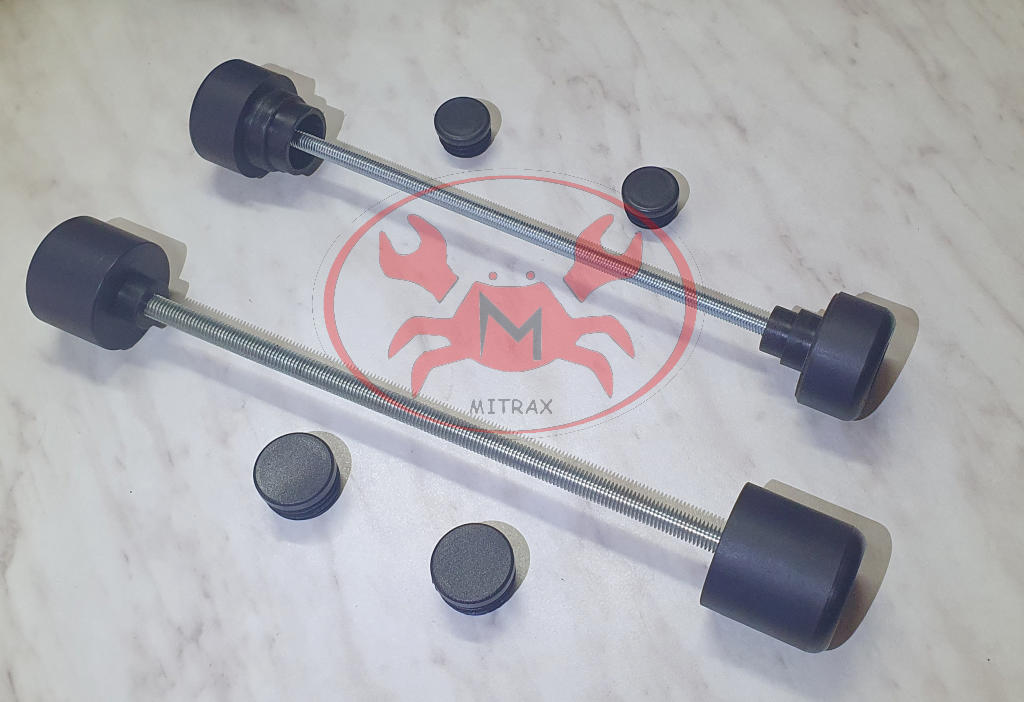 Axle sliders front&rear